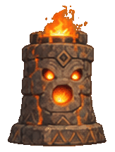 Flame Pillar จากเกม Arcane Online